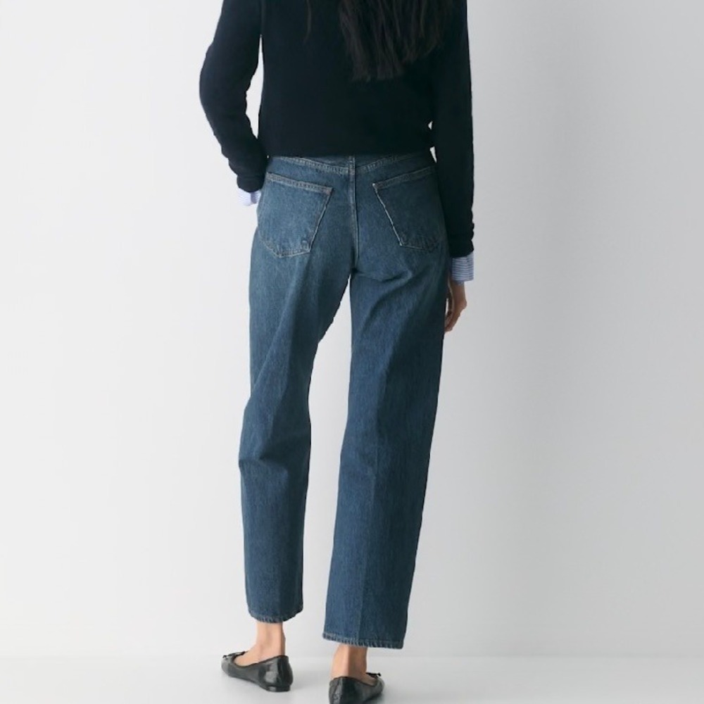 Aritzia Denim Forum The 90s Marlo Hi Rise Baggy Blue Denim Jeans Womens 30 - Picture 2 of 12